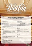 Boston International Classical Music Competition (BICMC) 2026 포스터